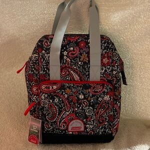 Vera Bradley + Coleman 18-Liter Cooler Backpack - Eden Paisley Gray